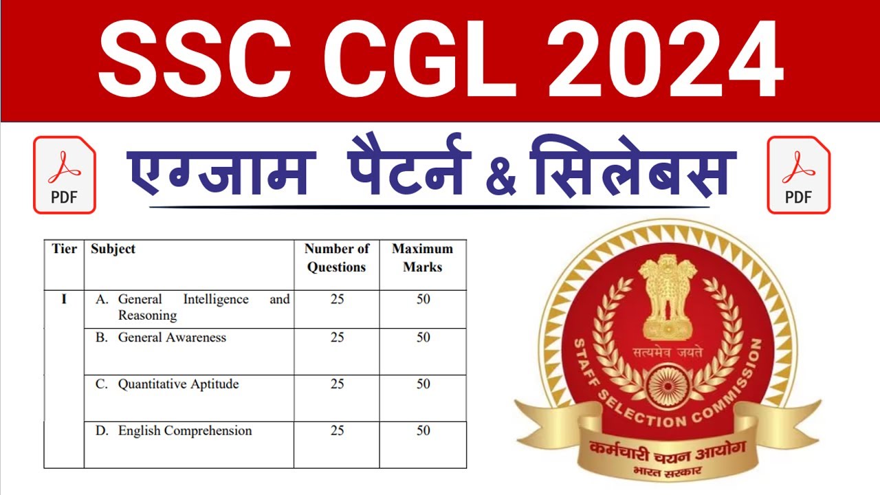 You are currently viewing SSC CGL Exam Syllabus’2024 Download now!